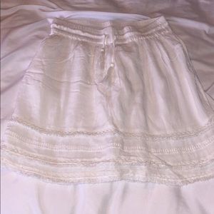 H&M cream/off white  skirt